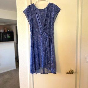 Blue Knee length Dress